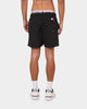 Tommy Hilfiger Double Waist Medium Drawstring Swim Short Black