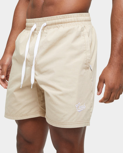 Carré Simplicité Slide Shorts Stone