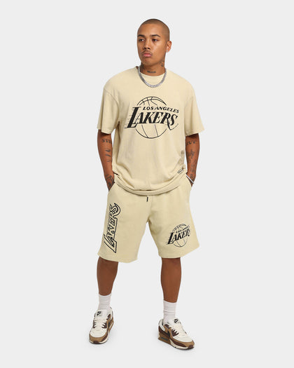 Mitchell & Ness Los Angeles Lakers Desert Sand Stencil Shorts Desert Sand