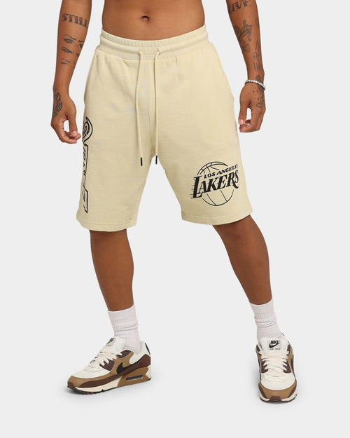 Mitchell & Ness Los Angeles Lakers Desert Sand Stencil Shorts Desert Sand