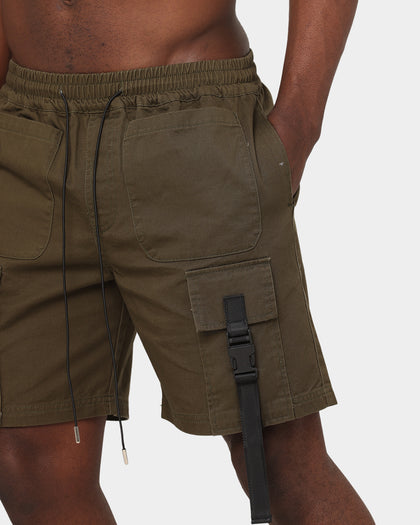 EN ES Minister Utility Cargo Shorts Khaki