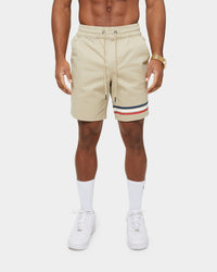 Carre Insigne Walk Shorts Stone