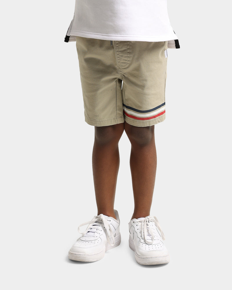 Lil Homme Kids' Insigne Shorts Stone