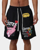 Loiter Freedom Multi Logo Shorts Black