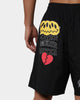 Loiter Freedom Multi Logo Shorts Black