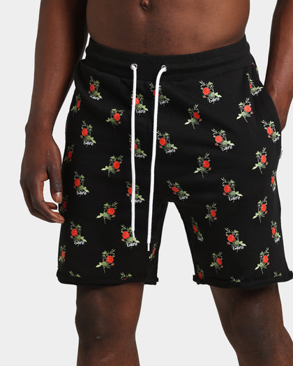 Carre Ament Repeat Rugueux Shorts Black