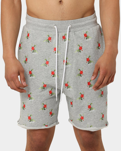 Carre Ament Repeat Rugueux Shorts Grey Marle