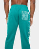 Carre Bandana Ultra Panel Track Pants Deep Teal