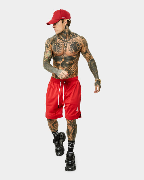 Saint Morta Alpha Homora Basketball Shorts Red