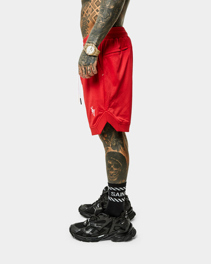 Saint Morta Alpha Homora Basketball Shorts Red