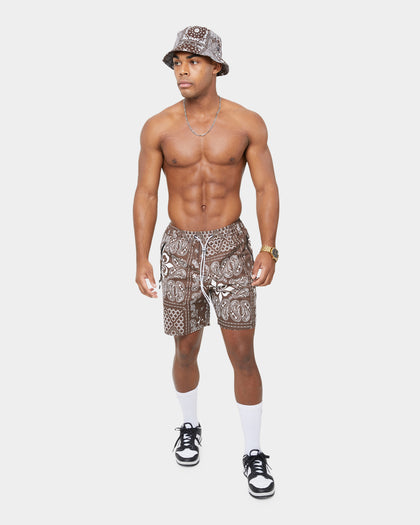 Carré Bandana Ultra LP Shorts Dark Brown