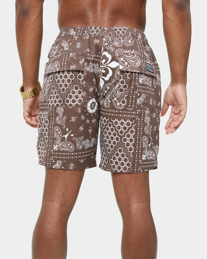 Carré Bandana Ultra LP Shorts Dark Brown
