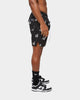 Carre Parc De Balle Repeat Logo Print Shorts Black