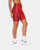 Jordan Women's Essentials Mid-Rise Bike Shorts Varsity Red