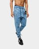 The Anti Order Denim Component Joggers Light Blue/Black
