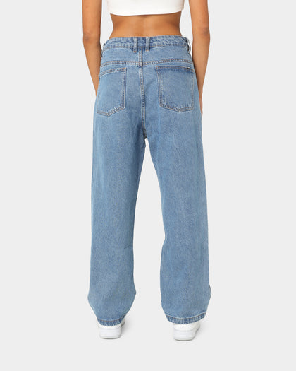 X-Large Bull Denim 91 Pants Mid Blue