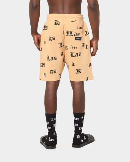 Last Kings Fragment Sweat Shorts Sand