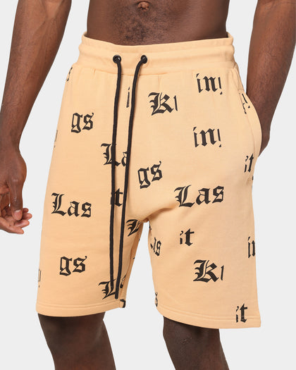 Last Kings Fragment Sweat Shorts Sand