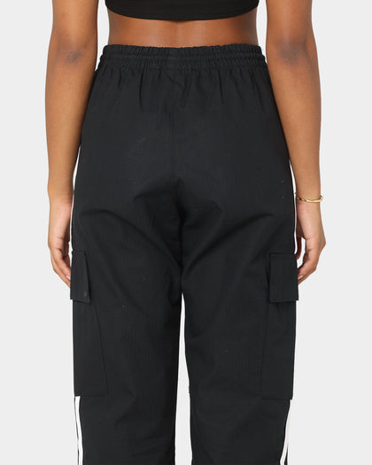 Adidas 3 Stripes Cargo Pants Black