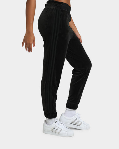 Adidas Women's Velour Pants Black