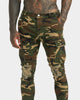 XXIII Sergeant Camo Ripped Jeans Camo