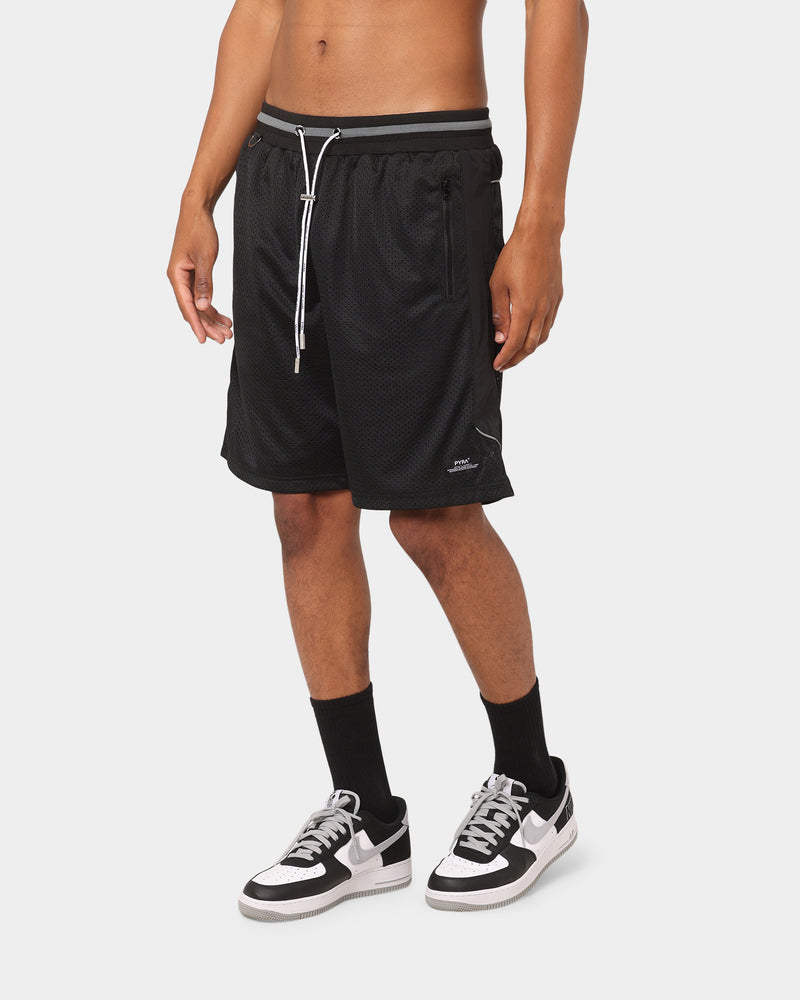PYRA Nero Mesh Shorts Black