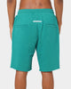 PYRA Raw Slouch Shorts Teal