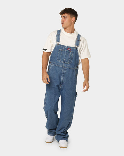 Dickies Indigo Bib Overalls Stone Washed Indigo
