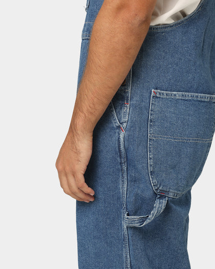 Dickies Indigo Bib Overalls Stone Washed Indigo
