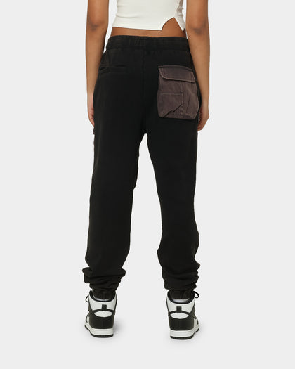 EN ES Utility Washed Sweat Pants Vintage Black