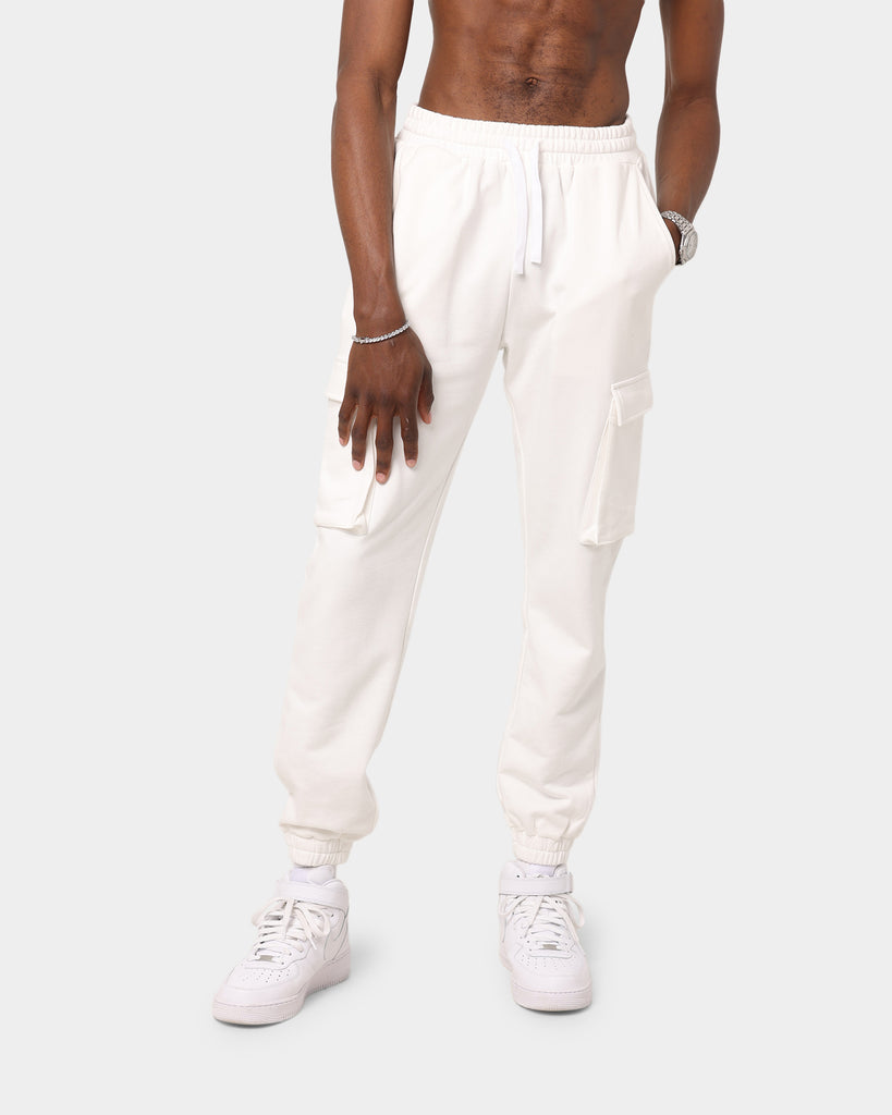 XXIII Luka Cargo Pocket Track Pants White | Culture Kings