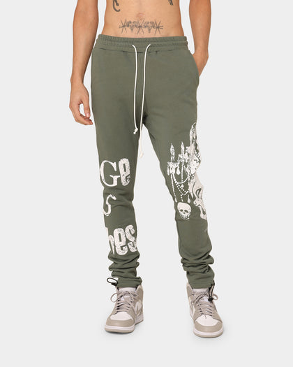 Lifted Anchors Corporate Sweat Pants Olive