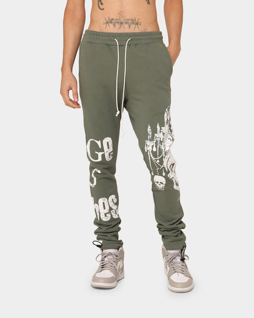 Lifted Anchors Corporate Sweat Pants Olive