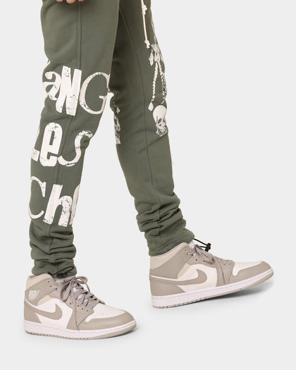 Lifted Anchors Corporate Sweat Pants Olive