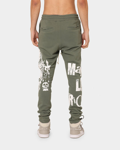 Lifted Anchors Corporate Sweat Pants Olive
