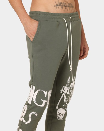 Lifted Anchors Corporate Sweat Pants Olive