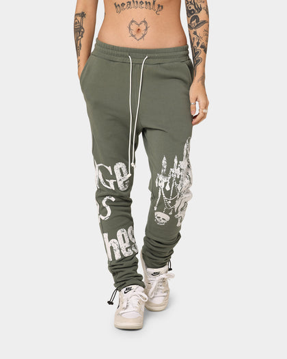 Lifted Anchors Corporate Sweat Pants Olive