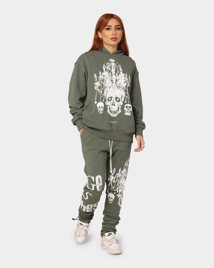 Lifted Anchors Corporate Sweat Pants Olive