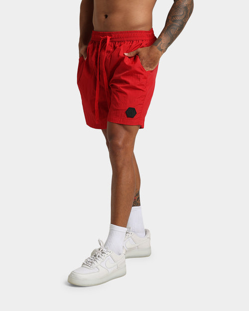 EN ES Neptune Beach Shorts Red