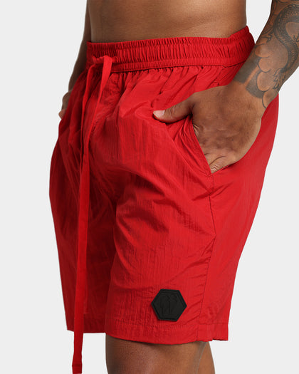 EN ES Neptune Beach Shorts Red