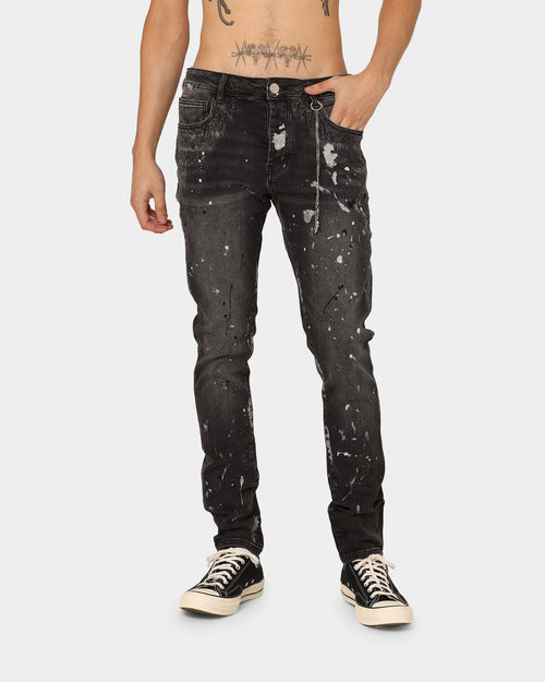 En Noir Inc Cash Jeans Washed Black