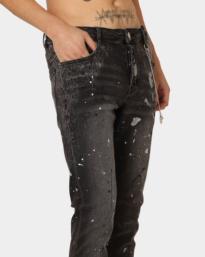 En Noir Inc Cash Jeans Washed Black