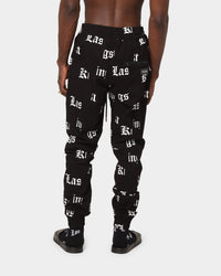 Last Kings Fragment Joggers Black