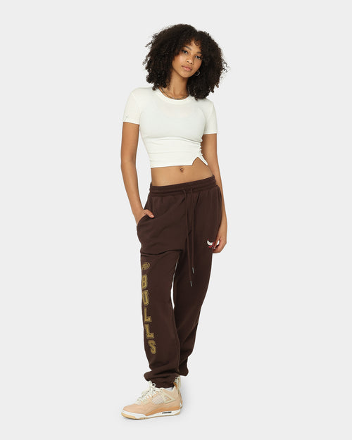 Mitchell & Ness Chicago Bulls Lux Brown Sweatpants Baroque Brown