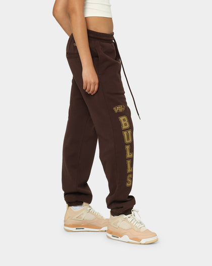 Mitchell & Ness Chicago Bulls Lux Brown Sweatpants Baroque Brown