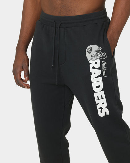 Mitchell & Ness Raiders Wordmark Sweat Pants Faded Black