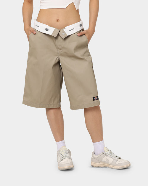 Dickies 13 Inch Loose Fit Work Shorts Khaki