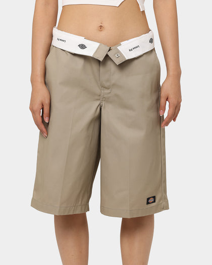 Dickies 13 Inch Loose Fit Work Shorts Khaki