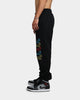 HUF Drop Out Stack Fleece Track Pants Black