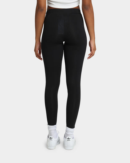 Adidas Women's 3 Stripe Tights Black